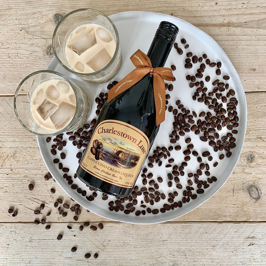 Charlestown Lust - Cappuccino Cream Liqueur 10cl with Chocolate Cups