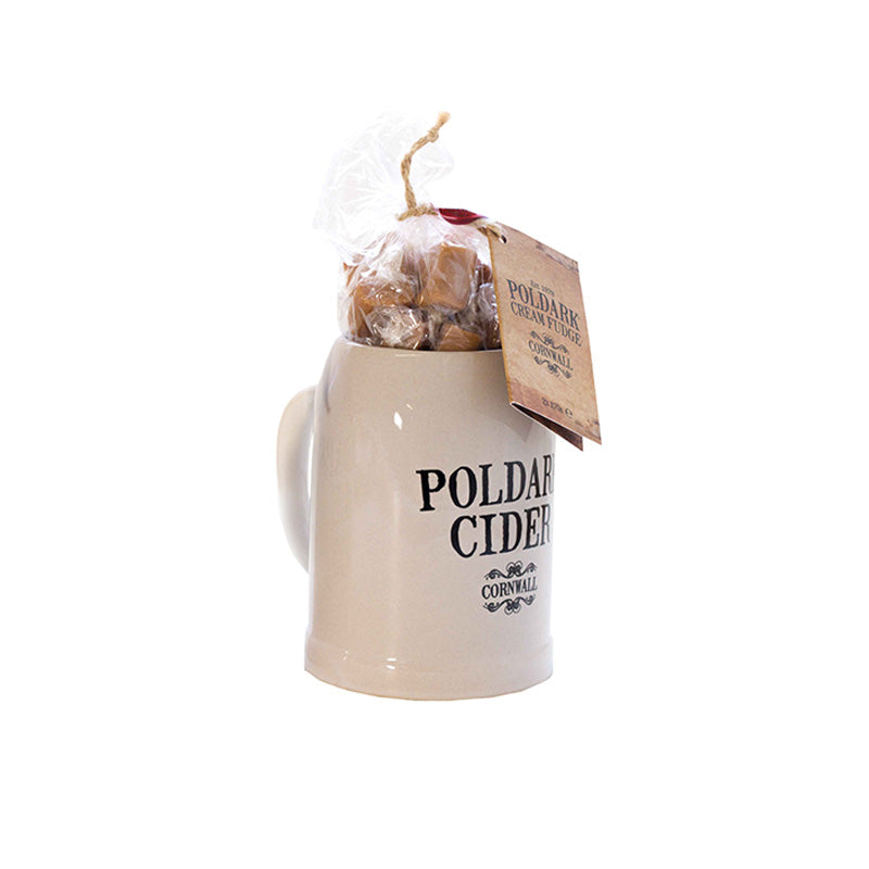 Poldark Cider Mug with Cornish Cream Fudge