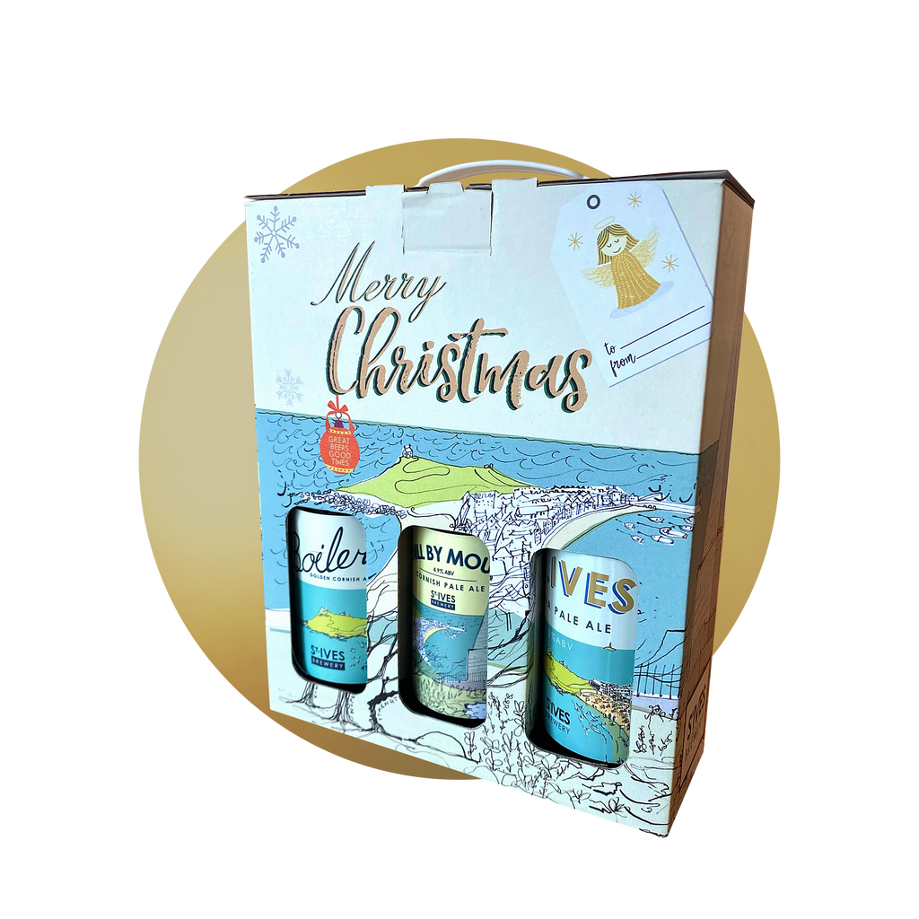 St Ives Brewery Ale Christmas gift pack